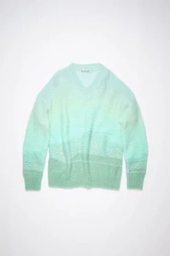 Acne Studios V-neck Knit Jumper -Acne Studios A60350 DDB E