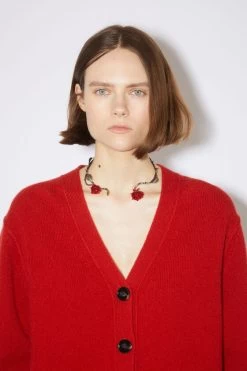 Acne Studios Wool Cashmere Cardigan -Acne Studios A60376 ACI D