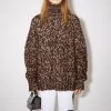 Acne Studios High Neck Tufted Wool Jumper