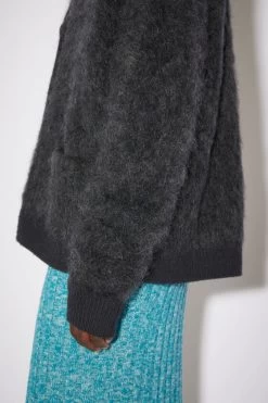 Acne Studios Mohair Wool Fluffy Cardigan -Acne Studios A60385 AA2 C