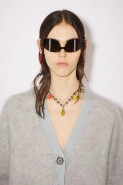 Acne Studios Wool Mohair Cardigan -Acne Studios A60385 CXM D