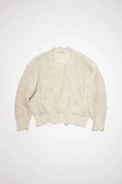 Acne Studios Distressed Crew Neck Jumper -Acne Studios A60391 CZU E