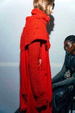 Acne Studios Deconstructed Crew Neck Jumper -Acne Studios A60392 BAV E