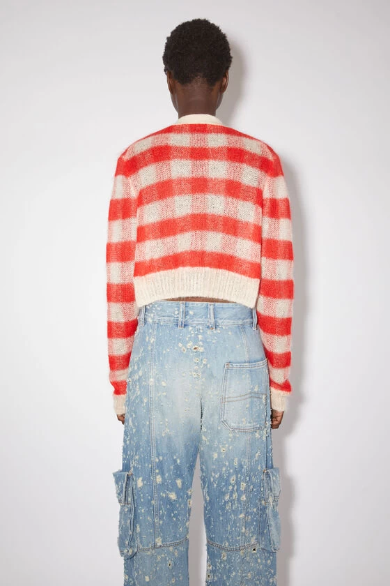 Acne Studios Gingham Check Cardigan 4 Acne Studios Gingham Check Cardigan – Image 2