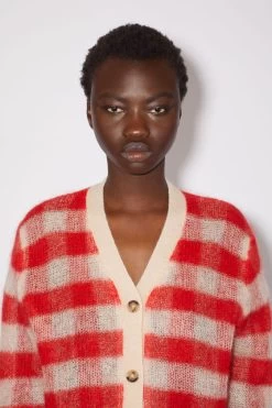 Acne Studios Gingham Check Cardigan 10 Acne Studios Gingham Check Cardigan -Acne Studios A60400 DD4 D