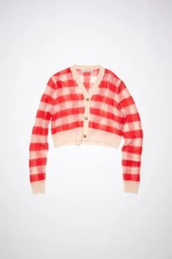 Acne Studios Gingham Check Cardigan 11 Acne Studios Gingham Check Cardigan -Acne Studios A60400 DD4 E