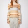 Acne Studios Mohair Stripe Jumper -Acne Studios A60409 BKF A