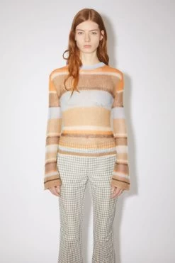 Acne Studios Mohair Stripe Jumper