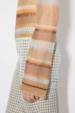 Acne Studios Mohair Stripe Jumper -Acne Studios A60409 BKF C