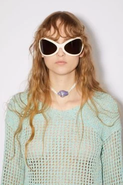 Acne Studios Knitted V-neck Jumper -Acne Studios A60427 AAQ C