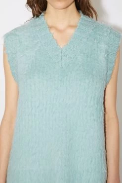 Acne Studios Fluffy Merino Gilet -Acne Studios A60430 AAQ E