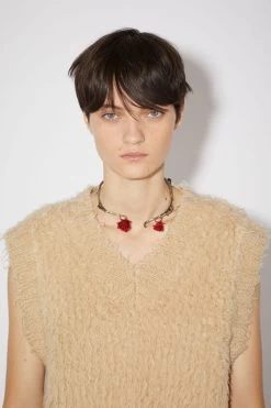 Acne Studios Fluffy Merino Gilet -Acne Studios A60430 ALJ D