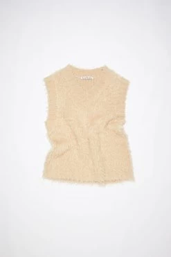 Acne Studios Fluffy Merino Gilet -Acne Studios A60430 ALJ E