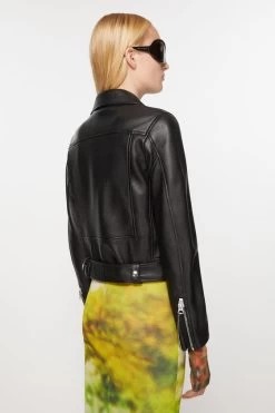 Acne Studios Leather Biker Jacket -Acne Studios A70065 900 C