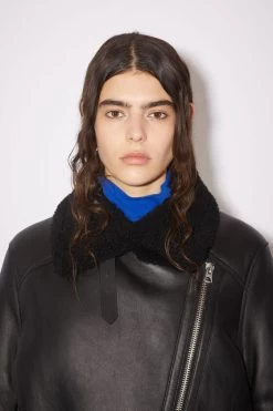 Acne Studios Leather Shearling Jacket -Acne Studios A70079 Z32 E