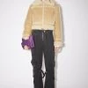 Acne Studios Shearling Leather Jacket -Acne Studios A70114 AEK A