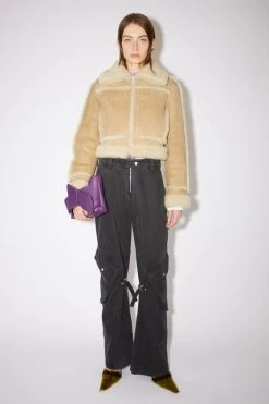 Acne Studios Shearling Leather Jacket