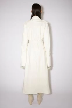 Acne Studios Double-breasted Leather Trench Coat -Acne Studios A70120 AEG C