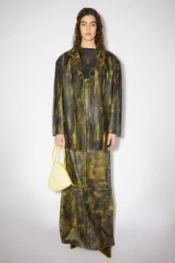 Acne Studios Painted Leather Jacket