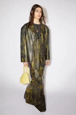 Acne Studios Painted Leather Jacket -Acne Studios A70122 ANE D