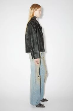 Acne Studios Leather Jacket -Acne Studios A70132 900 C