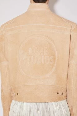 Acne Studios Suede Leather Jacket -Acne Studios A70137 AE0 D