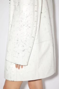 Acne Studios Leather Single-breasted Jacket -Acne Studios A70141 AQC D