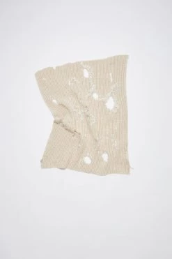 Acne Studios Distressed Bib Collar