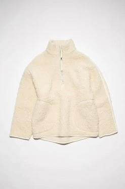 Acne Studios Fleece Sweatshirt -Acne Studios A90388 BUI F