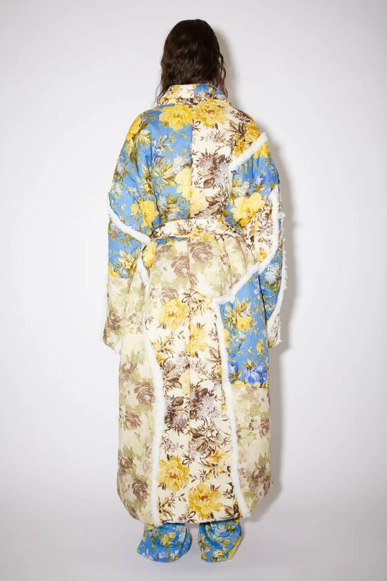 Acne Studios Patch Flower Print Padded Coat 5 Acne Studios Patch Flower Print Padded Coat – Image 3