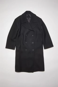 Acne Studios Double-breasted Coat -Acne Studios A90488 900 F