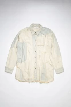 Acne Studios Patchwork Denim Overshirt Dress 11 Acne Studios Patchwork Denim Overshirt Dress -Acne Studios AC0514 14L F