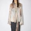 Acne Studios Silk Tie-up Blouse -Acne Studios AC0518 M A