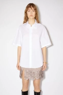 Acne Studios Embroidered Button-up Shirt