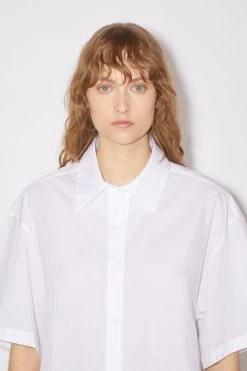 Acne Studios Embroidered Button-up Shirt 8 Acne Studios Embroidered Button-up Shirt -Acne Studios AC0537 100 D