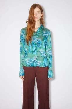 Acne Studios Print Button-up Shirt