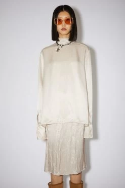 Acne Studios Buttoned Satin Shirt
