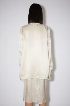Acne Studios Buttoned Satin Shirt -Acne Studios AC0548 COW C