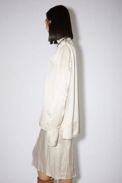 Acne Studios Buttoned Satin Shirt -Acne Studios AC0548 COW D