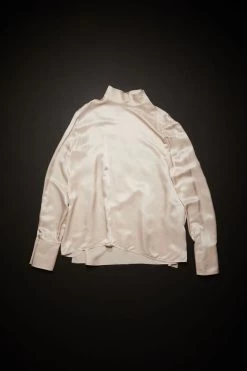 Acne Studios Buttoned Satin Shirt -Acne Studios AC0548 COW E