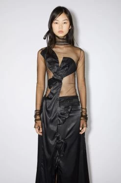 Acne Studios Draped Bow Top