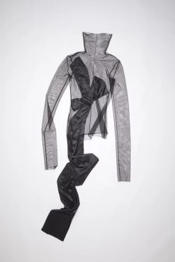 Acne Studios Draped Bow Top -Acne Studios AC0568 900 D