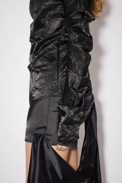 Acne Studios Turtle Neck Satin Blouse 9 Acne Studios Turtle Neck Satin Blouse -Acne Studios AC0582 900 C