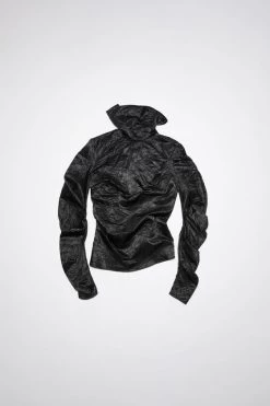 Acne Studios Turtle Neck Satin Blouse 11 Acne Studios Turtle Neck Satin Blouse -Acne Studios AC0582 900 E