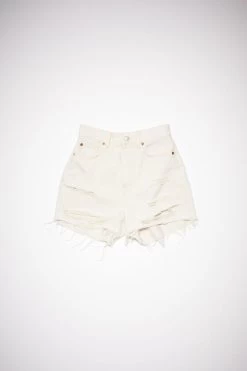 Acne Studios Distressed Denim Shorts -Acne Studios AE0061 100 F