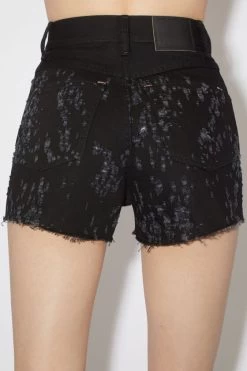 Acne Studios Distressed Denim Shorts -Acne Studios AE0063 900 E