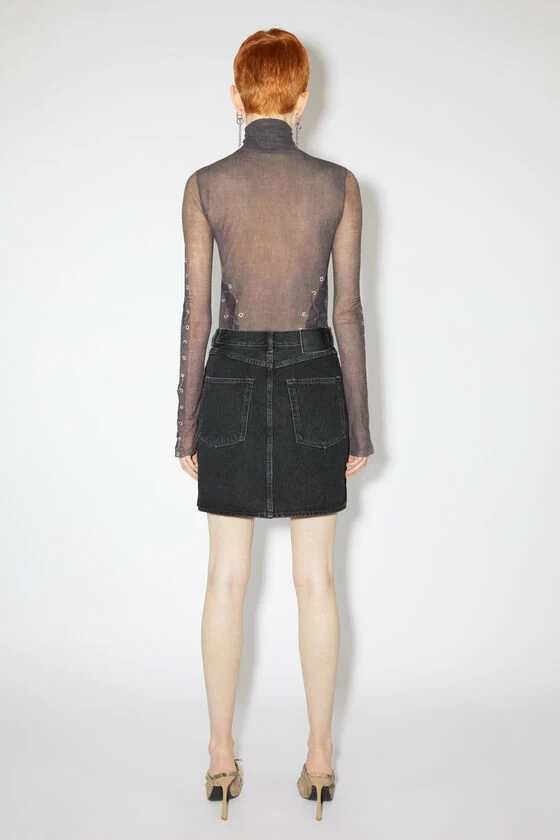 Acne Studios Denim Mini Skirt 4 Acne Studios Denim Mini Skirt – Image 2