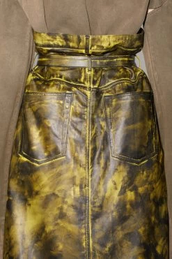 Acne Studios High Waist Leather Maxi Skirt 13 Acne Studios High Waist Leather Maxi Skirt -Acne Studios AF0308 ANE E