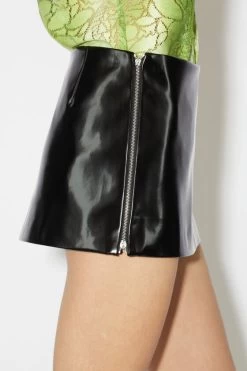 Acne Studios Zippered Mini Skirt 11 Acne Studios Zippered Mini Skirt -Acne Studios AF0313 900 E