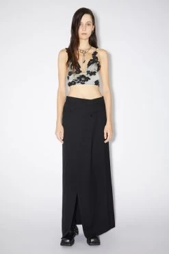 Acne Studios Tailored Wrap Skirt